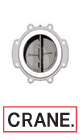 Crane butterfly valve